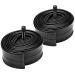 2-Pack Bike Tubes 26" x 2.125/2.40 AV Valve 26" Bicycle Tubes Compatible with 26x2.125 26 x 2.20 26 x 2.25 26 x 2.30 26 x 2.35 26 x 2.40 Bike Tire Tubes