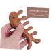 Healeved Fish-Shaped Massage Comb | Comfortable Wooden Hair Tool for Curly Hair - Enhance Your Massage Experience - Buy Online on GoSupps.com
