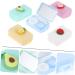 HOMSFOU 5 PCS Cute Travel Contact Lens Case with Tweezers - Perfect for International Shipping - Buy Online on GoSupps.com
