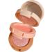 Blush Palette - 3-Colored Blush Powder - Multi-Layer Blushing Natural Lightweight Smooth Blendable Long-Lasting All-Day Face Enhancing Makeup Color 1# Moonlight Mermaid - Buy Online on GoSupps.com