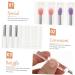 Baluue 24 Pcs Silicone Lip Brush Eyeshadow Applicator Lipstick Applicator Scrubber Clear Makeup Applicator - Buy Online on GoSupps.com