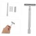 Rustproof Double Razor - 3-Pack Aluminum Alloy Traditional Beard Razors | Ideal for Smooth Shaving - Buy Online on GoSupps.com
