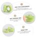 DOITOOL 24 Rolls Eyelash Tape Zone Non-woven Tape Medical 900x1.1cm Green - Buy Online on GoSupps.com