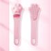 Manual Facial Cleansing Brush Soft Silicone Face Skin Scrubber Manual Brush Applicator Brush Face maskes Brush for Forehead Cheeks Nose Lips Face 10.8x3 Cm Pink - Buy Online on GoSupps.com