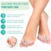 Gel Toe Separators for Hammer Toe & Bunion Pain Relief - Men & Women - Buy Online on GoSupps.com