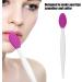 Buy Double-Sided Silicone Nose Cleaning Tool - Blackhead Remover Brush for Home & Salon | Perfect Lip Scrub for Women (Purple - Buy Online on GoSupps.com