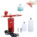 Airbrush Kit Portable Auto Art Paint Air Brush Spray Gun with USB Data Cable for Makeup Cookies Cake Art Nail Tattoo Face Shoes Model Painting
