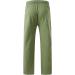 YUNDAN Men's Cotton Linen Wide Leg Sweatpants Green XL - Buy Online on GoSupps.com