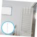 Baluue Towel Holder 2pcs Door Hook Wall Coat Hanger Christmas Wreath Metal Clothes Rack Hooks for Hats Door Hangers for Clothes Hanger 29.5X5CM White - Buy Online on GoSupps.com