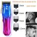 Professional Hair Clippers 390 | Adjustable Rechargeable Electric Trimmer for Men | Cordless Beard & Hair Cut | Premium Quality with Box - Buy Online on GoSupps.com