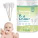 Ruilonghai Newborn Gauze Toothbrush & Tongue Cleaner - 30pc Travel-Friendly Mouth Cleaning Device for Home & Outdoors - Buy Online on GoSupps.com