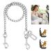 EfuturTime bite -resistant dog leash 85cm dog belt briefly for the car back seat dog snap seating seat dog stainless steel 304 dog leash base for small/large dogs cats