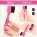 PATKAW Eyebrow Brush and Comb Set Eye Brow Brush Applicator Spoolie Firm Thin Angled Eyebrow Brush Eyeliner Brush Kit Precision Application & Blending - Buy Online on GoSupps.com