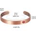 Enermagix Magnetic Copper Bracelets for Men & Women - 99.9% Solid Copper Cuffs with Powerful 3544 Gauss Magnets - Buy Online on GoSupps.com