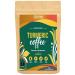 Turmeric Coffee Latte | Instant Golden Milk Elixir Mix Powder | Sugar Free Low Calorie Vegan Keto Friendly Diet Latte | 30 Servings