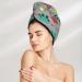 Buy Cute Dinosaur Hair Towel Wrap | Quick Drying Hair Drying Turban with Button - Buy Online on GoSupps.com