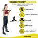 Spirited Namaste Pilates Bar Kit - Portable Home Gym with Resistance Bands | Adjustable 20-40 lb Workout Equipment for Men & Women - Buy Online on GoSupps.com