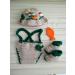 Pinbo Baby Photography Prop Crochet Fishing Fisherman Hat, Diaper, and Shoes Set - Buy Online on GoSupps.com