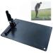 Golf Practice Plate Durable Metal Professional Swing Trainer Practice Tool Training Equipment Golfing Accessory 1 Pack Standard Golf Swing Plane