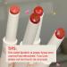 Moisturizing Solid Lipstick | Long Lasting Glossy Lip Balm | Vegan Sweet Cold Rose - Non-Sticky Plumping Makeup - Buy Online on GoSupps.com