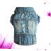 Frcolor Denim Vest for Dogs - Stylish Sun Protection & Winter Dress | Tank Tops & Muscle Shirts for Small Pets - Buy Online on GoSupps.com