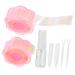 DOITOOL 1 Set Lace Double Eyelid Sticker Lifting Belt Makeup Invisible Eyelid Sticker Girl Eyelid Tapes Eyes 5.3x5.3cm As Shown 1