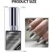 U-Shinein Metallic Painting Gel Kit - Black Grey Nail Art UV Gel - Buy Online on GoSupps.com