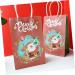 Healeved 10pcs Christmas Paper Bags Paper Gift Bag Christmas Gift Bags Christmas Bag Christmas Goodie Bag Paper Sweet Bag Brown Paper Bag Party Bags with Handles Portable Elder Candy Bag - Buy Online on GoSupps.com