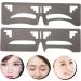 Beavorty 4 Pcs Eyebrow Ruler Brow Stencil Ruler Makeup Stuff T Tool Brow Shaping Ruler Card Balance - Buy Online on GoSupps.com
