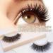 Kaylash Reusable Self Adhesive Eyelashes - 3 Pairs 3D Thick Natural Lashes | Waterproof & Stable - Buy Online on GoSupps.com