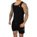 Men's Black Heat Trapping Zipper Sweat Enhancing Vest - L-XL - Buy Online on GoSupps.com