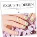 minkissy 20 Boxes Metal Nail Decoration Nail Accessories Nail Art Decor Nail Jewelry Manicure Rhinestones Nail Art Sticker Diy Accessories for Nail Stickers for Nails Pp Crafts The Circle - Buy Online on GoSupps.com