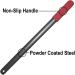 Rehabilitation Advantage Red Grip 24 Inch Steel Shoehorn with Powder Coated Red Handle - Buy Online on GoSupps.com