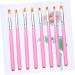FRCOLOR 2 Sets Kit De Manicura Cleaning Gel Nail Gel Uv Gel Nail Brush Nail Painting Pen Builder Gel for Nails Nail Painting Brush Nail Art Brush Nail Art Supplies Manicure Paint Pen Pink - Buy Online on GoSupps.com