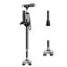 Adjustable Canes for Men and Women Thickened Aluminum Alloy Crutches with Led Light Cushion Handle and Replaceable Non-Slip Base for Elderly Brass (Black) Selfless dedication