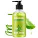 ALOE VERA DE CANARIAS BIO DERMO GEL - Hydratant naturel - Id al pour les peaux irrit es apr s l' pilation et le rasage les coups de soleil et les piq res d'insectes 250 ml (Lot de 1)