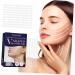 NOLITOY 80pcs V-type Lift Face Pasters Face Shape Tape Face Lifting Patches Transparent Synthetic Rubber - Buy Online on GoSupps.com