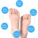 ShowHeel Toe Protection - 4pcs Silicone Toe Caps & Bandages for Blisters Corns & Pressure Relief - Buy Online on GoSupps.com