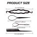 Rtrtgs 6 PCs Hair Braiding Tool Kit - Perfect Hair Styling Accessories for DIY Braids & Knots | Women s Hair Loop Tools - Buy Online on GoSupps.com
