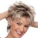 Short Blonde Real Hair Wig - Pixie Cut Layered Wigs for Women | Stylish Fluffy & Light Curly Ash Gold Options - Buy Online on GoSupps.com