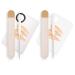 6Pcs Makeup Spatula Korean Set  Foundation Spatula  tainless Steel Makeup Palette Cosmetic Palette with Spatula Makeup Art Tool  Foundation Applicator  Professional Facial Makeup Tools