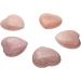 Steinfixx Gem Stone Herz - Heilstein Gl cksstein Chakra Massage Stein | Rose Quartz Gift for Loved Ones - Buy Online on GoSupps.com