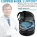 JL-Group Adjustable Heel Wedge Inserts for Over Pronation & Supination - 2 Layers Medial & Lateral Heel Insoles for Foot Alignment - Size L (Women 8-11 Men 7.5-12) - Transparent Black - Buy Online on GoSupps.com