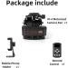 OlyCelotti Motorized Pan Tilt Camera Mount with Remote Control for DSLR Cameras & Smartphones | Lightweight Tripod Head (Under 2.2lb) with Phone Clip - Buy Online on GoSupps.com