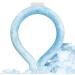 Collar Cooling Tube | Reusable Ice Gel Collar Tube for Heat Reduction Ice Tube Neck Heat Reduction Tube for Gym Concerts Home Bus School Offices Traveling Pochy Sea Salt Blue Below 18 Degrees - Buy Online on GoSupps.com