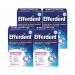 Efferdent Anti-Bacterial Dental Appliance Daily Cleanser Complete Clean 102 Tablets - 4 Pack