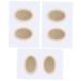 Mikinona Callus Pads 3 Sheets Latex Corn Stickers Anti-wear Small Oval Stickers Anti-wear Feet Random Stickers 3 Sheets (Skin Color High Heel Protectors Foot Protectors for Feet