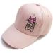 Girls Baseball Hat Kids Cotton Hat Trucker Sun Hat Adjustable Toddler Baseball Cap Beach Hat for Toddler Girls 1-10 Years Dancing Cat 3-6 Years