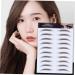 Hemoton 4pcs Eyebrow Stickers Brow Stickers Eyes Transfer Stickers Water Transfer Paper with Soy Ink Modify - Buy Online on GoSupps.com