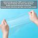 100pcs Clear Plastic Paraffin Bath Liners for Foot Spa Wax Treatment - Disposable Booties for Pedicure, Hot Spa, and Foot Covers - Buy Online on GoSupps.com